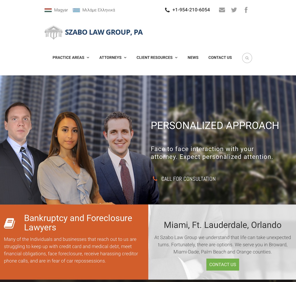 Bankruptcy and immigration attorneys in South Florida
